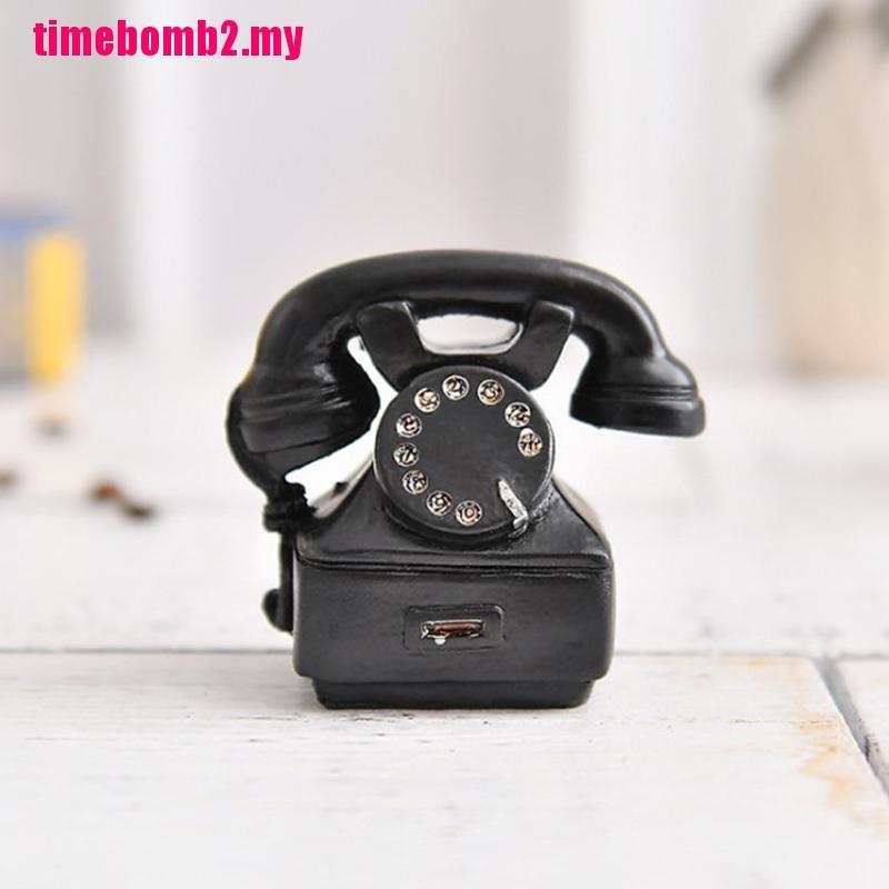 1 Đồ trang trí Tượng Mini Phong Cách Retro Dễ Thương Dùng Trang Trí