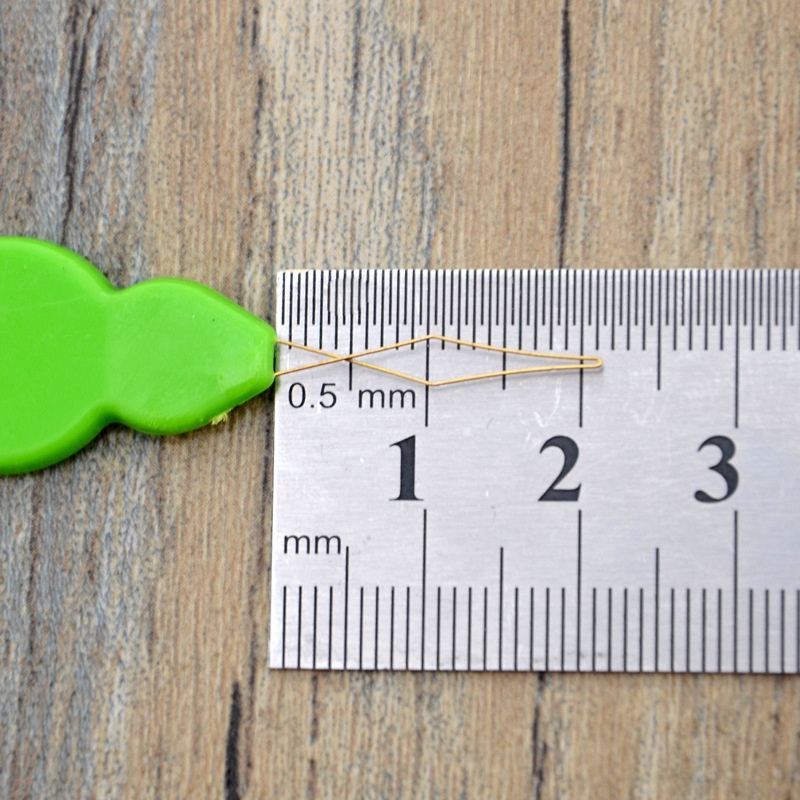 25MM Dụng cụ luồn kim hình bầu dục nhiều màu sắc cao cấp, phụ kiện may mặc bằng nhựa