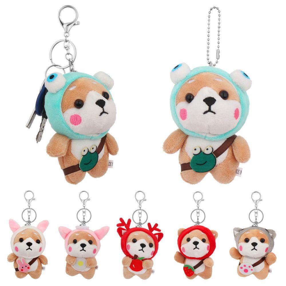 Móc Khóa Hình Chó Corgi Mềm Mại Đáng Yêu