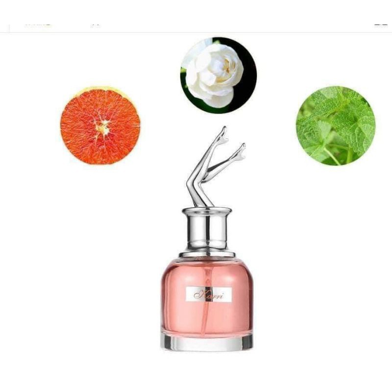 Nước hoa karri [FREESHIP] Nước Hoa Nữ Đôi Chân Hoa Hậu Mùi Thơm Lâu Quyến Rũ Karri - TOTODA | Thế Giới Skin Care