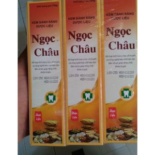 KEM ĐÁNH RĂNG DƯỢC LIỆU NGỌC CHÂU