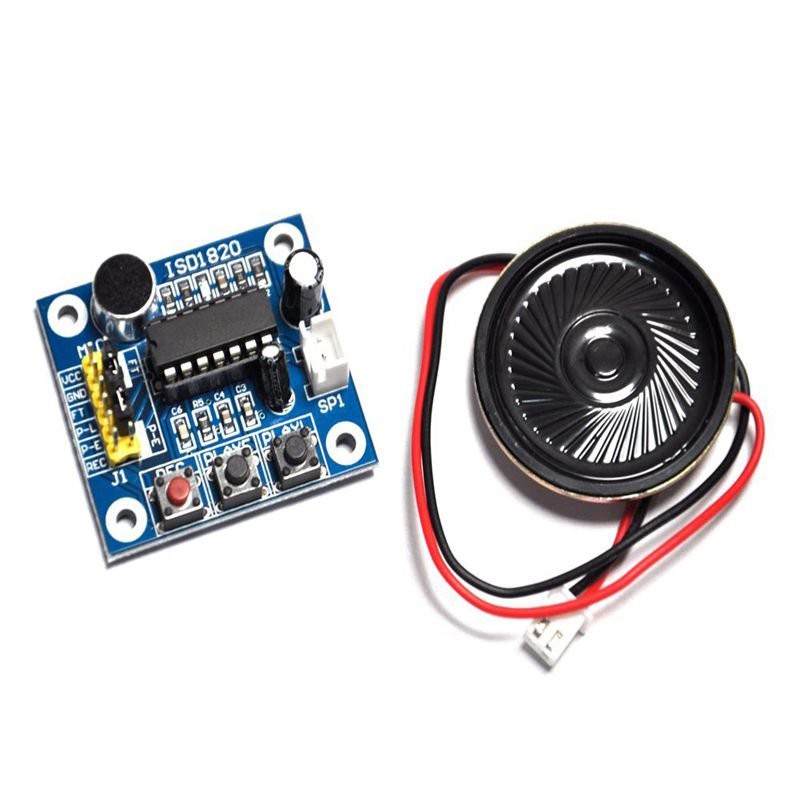 bbyes✿New ISD1820 Sound Voice Recording Playback Module for Arduino EK1410 Blue L5T7