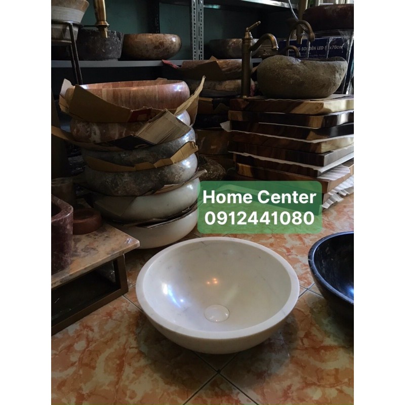 Lavabo đá trắng sữa | BigBuy360 - bigbuy360.vn