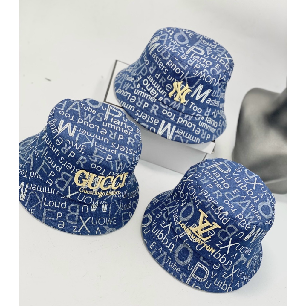 MŨ NÓN BUCKET GỈA JEAN TEM XUẤT DƯ - TXGS-N277