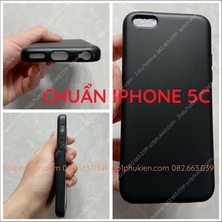 Ốp lưng Iphone 5C dẻo đen trơn TPU bền đẹp