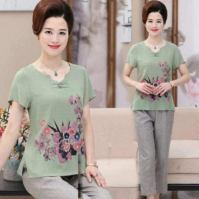 Bộ đồ trung niên thời trang