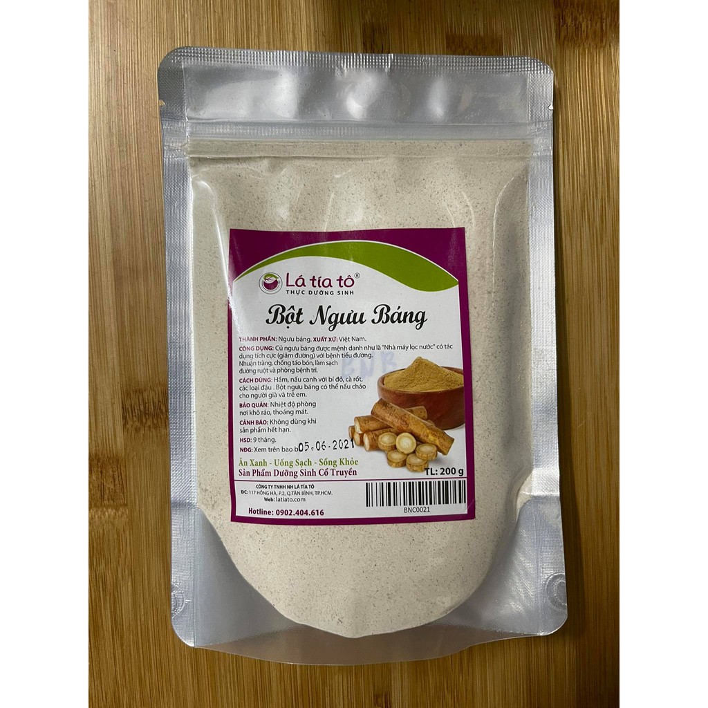 Bột ngưu báng - 200g