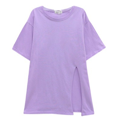 Áo Thun Xẻ Tà Dáng Dài JL-TX-377