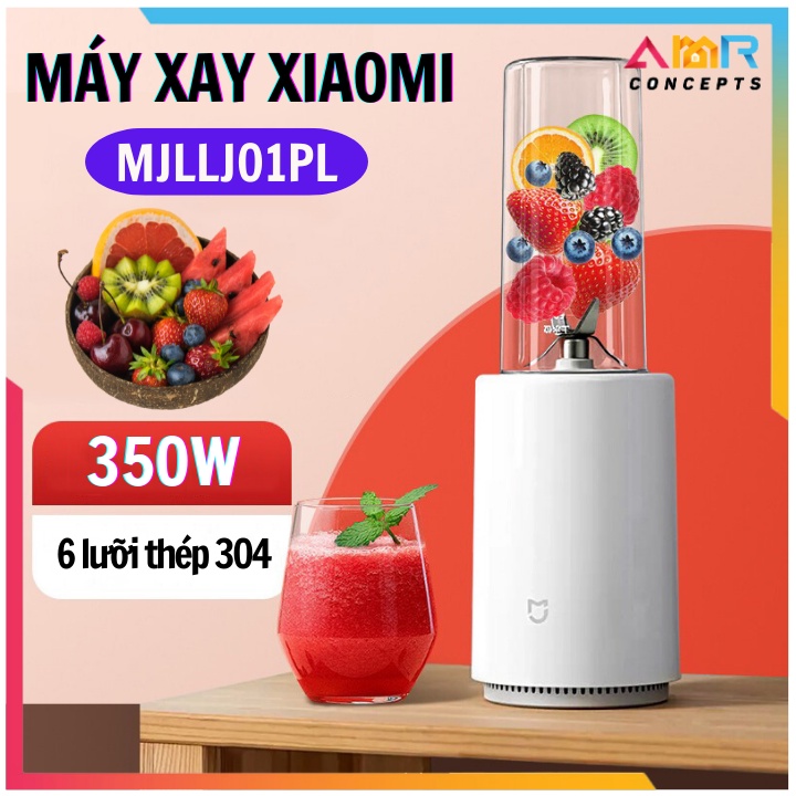 Máy Xay Sinh Tố Xiaomi MJLLJ01PL 500 ML - Công suất 350W (Bảo Hành 24 Tháng)