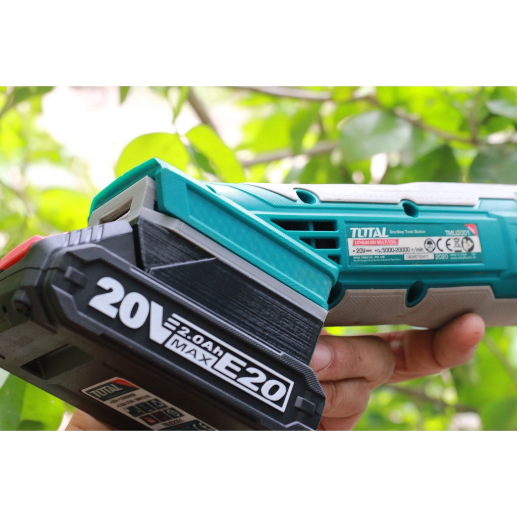 Đế chuyển pin Total E20 cho máy Ingco Total P20S 20v max share
