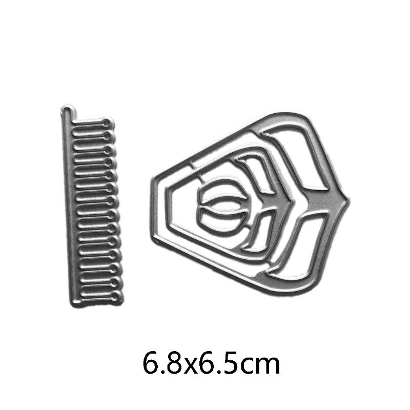 Khuôn Cắt Hình In Nổi Hình Cánh Hoa Dùng Trang Trí Thiệp, Làm Scrapbook