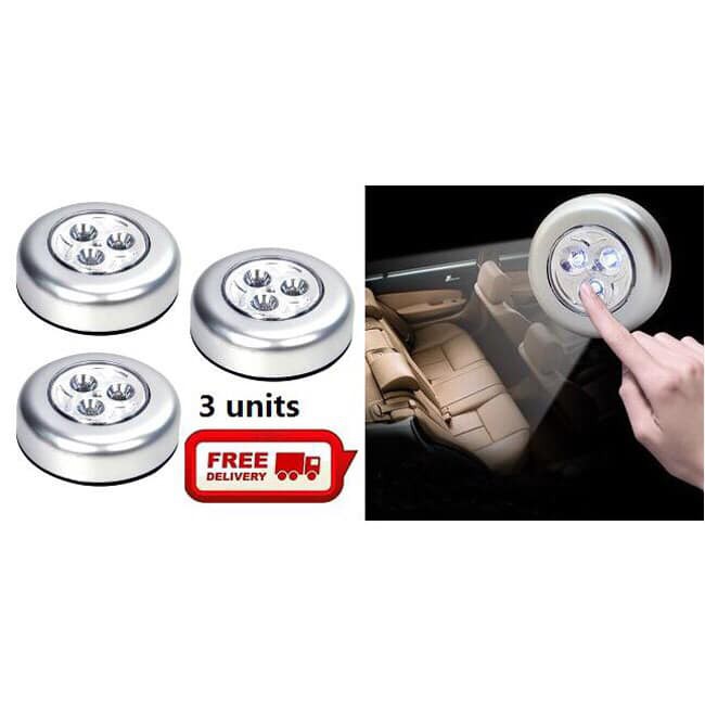 ĐÈN LED DÁN TƯỜNG LOẠI 3 BÓNG SIÊU SÁNG TIỆN LỢI