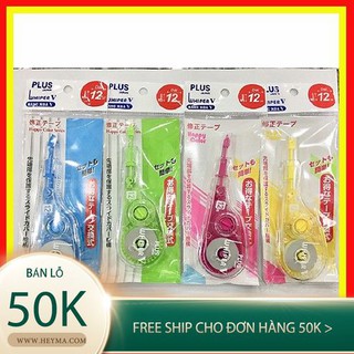 Bút Xóa Kéo giấy Plus WH 105T Bút xóa kéo bền đẹp