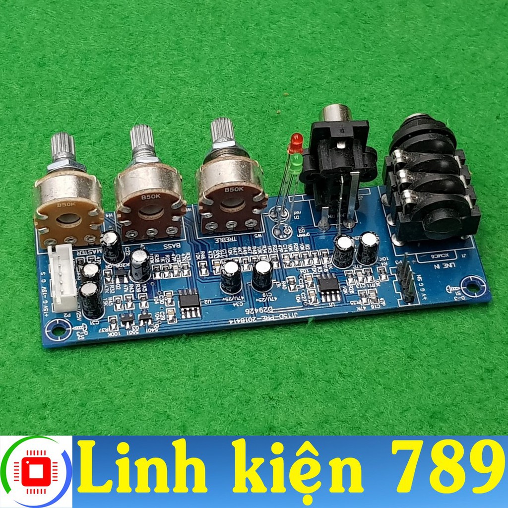 Mạch chỉnh âm sắc 12V đôi V2