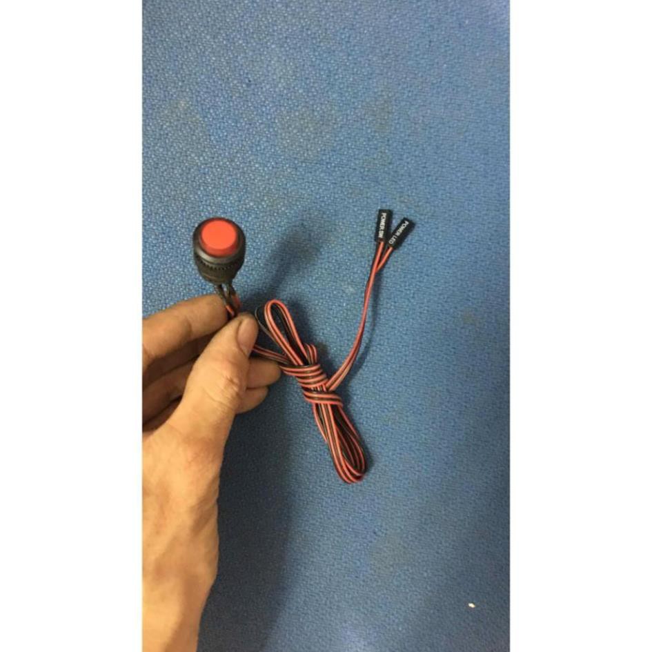 Nút nguồn máy tính có đèn led