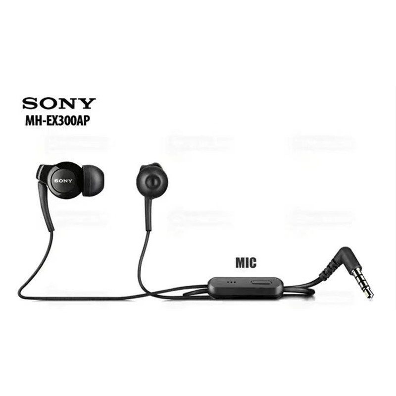 Tai nghe nhét tai EX300AP có dây cho Sony Xperia 1 XZ4 XZ3 H9493 Xperia10 Plus