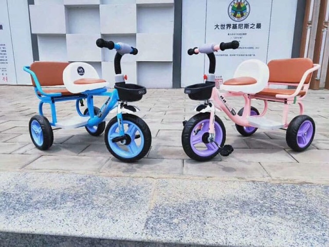 Xe xích lô , xe đạp đôi