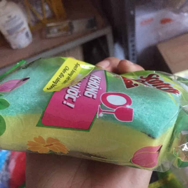 Miếng rửa chén scotch brite [ xé lẻ bịch]