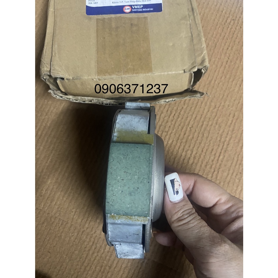 Cụm bố ba càng xe Attila/ Hayate (bố màu xanh) Zin