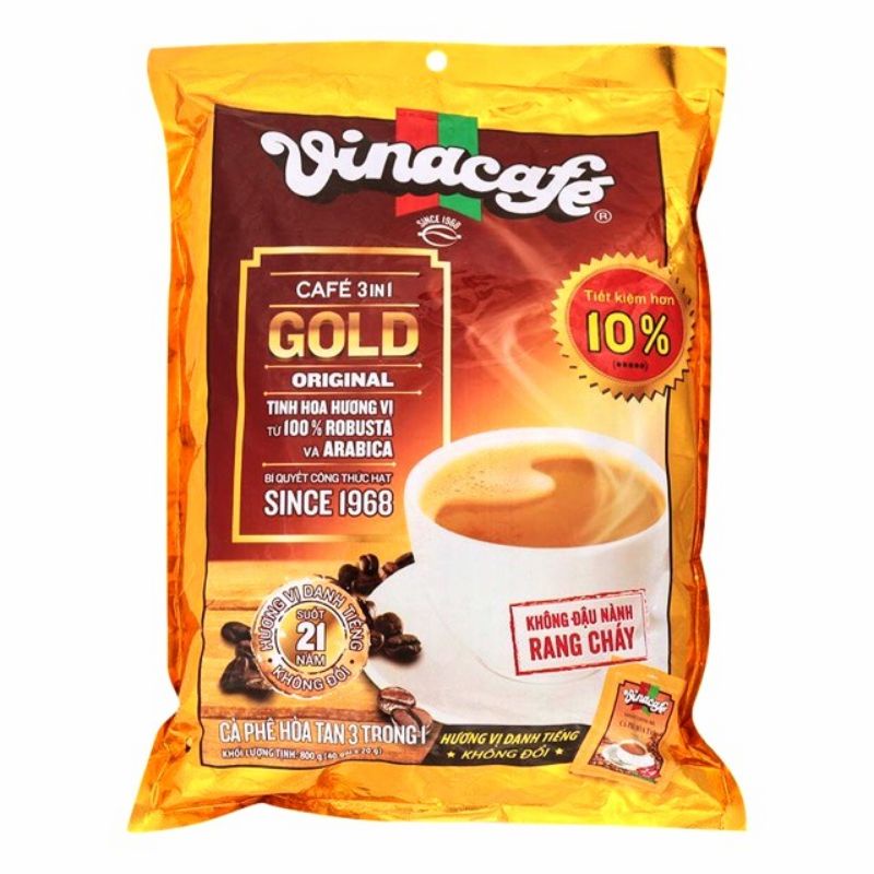 Vinacafe 40 gói Tiết Kiệm Hơn Ngon Hơn  DATE MỚI