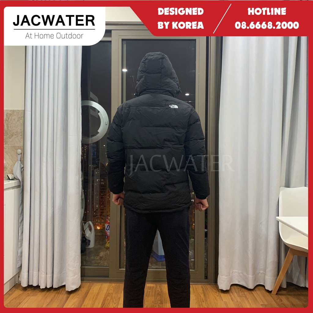 Áo parka lông vũ dáng dài, vải GORE-TEX chống nước giữ nhiệt thời trang JACWATER V720