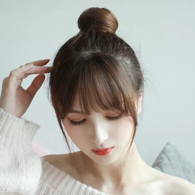 Búi Củ Tỏi Tóc Giả z1