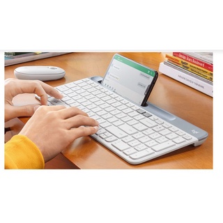 Bàn phím không dây wireless - bluetooth Logitech K580 (Màu Trắng)