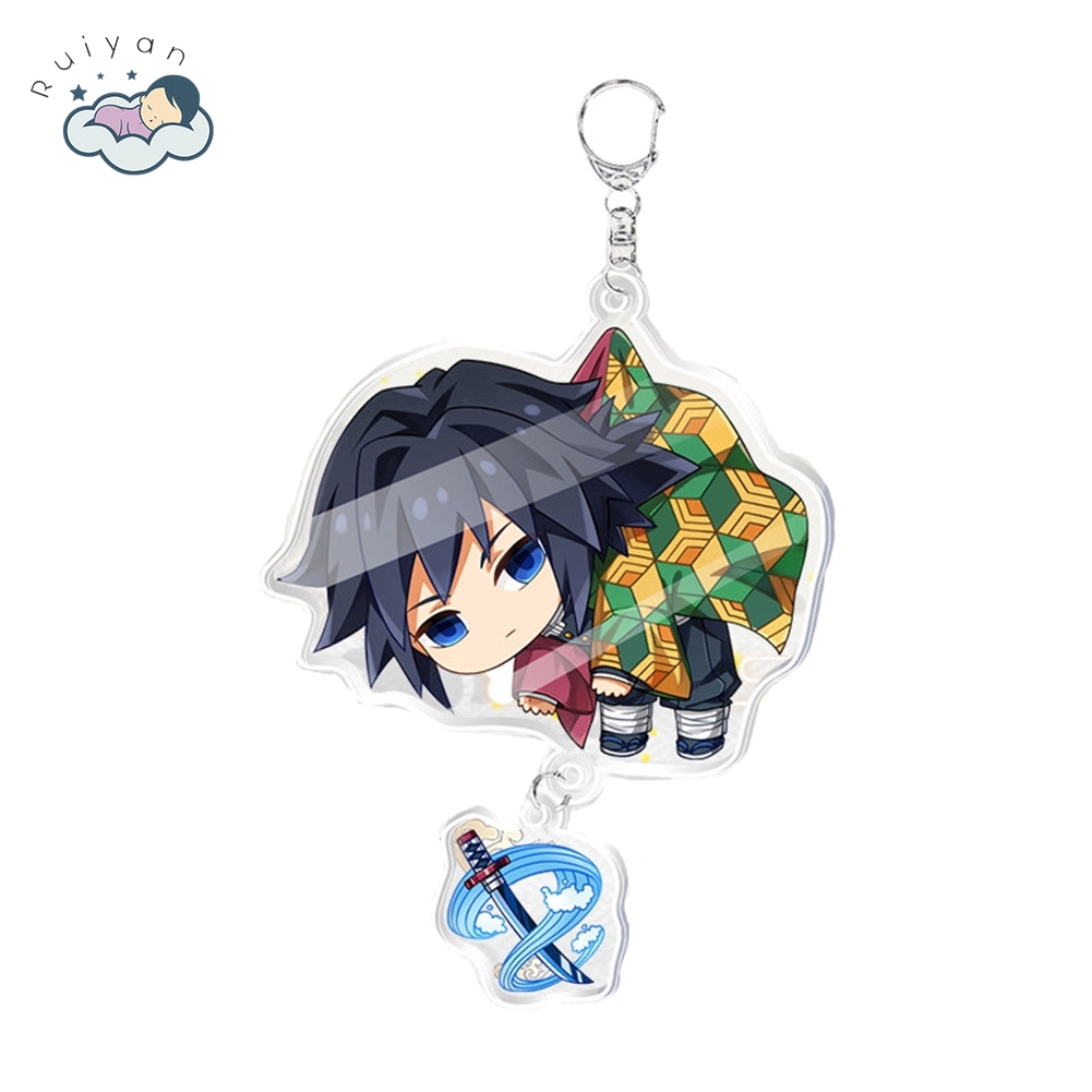 Móc Khóa Kim Loại Hình Nhân Vật Hoạt Hình Anime