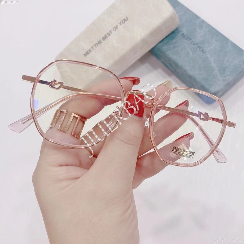Kính Mát TR90 Gọng Kim Loại Chống Bức Xạ Hình Thiên Nga Cho Nữ