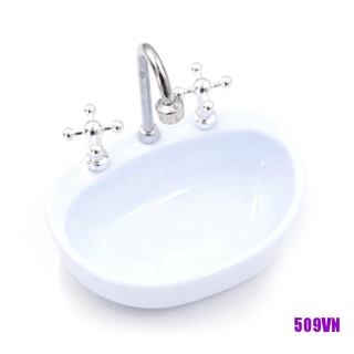 Chậu Rửa Mini Trang Trí Nhà Búp Bê