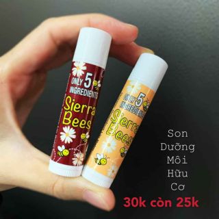 Son dưỡng môi hữu cơ Sierra Bees