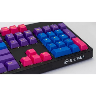 Bộ keycap E-dra EKC7103 - IRIS PBT (PBT DoubleShot/ 166 nút/ Cherry Profile)
