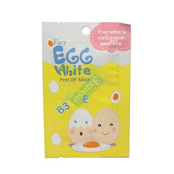 01 Gói Mặt Nạ Trứng Dạng Lột Facy Egg White Thái Lan