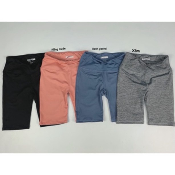 [Hàng Chuẩn Đẹp] Quần Short Lỡ Biker Tập Gym Hot Trend Siêu Xịn