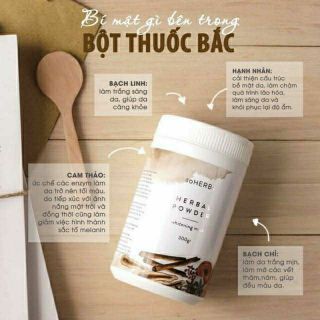Mặt nạ bột thuốc bắc- soHERBs