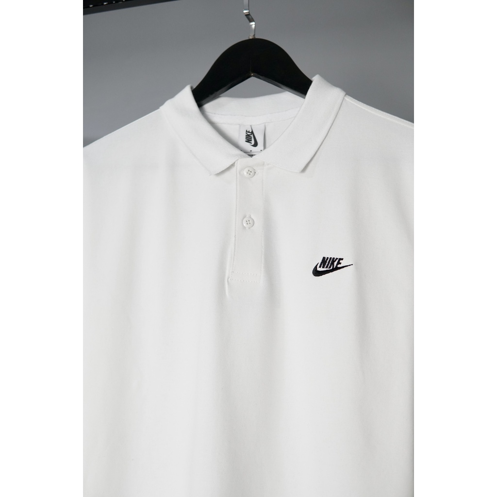 Áo thun POLO NIKE Basic Logo Thêu Nam Nữ Cổ Bẻ - Vải Vải Cá Sấu Cotton Lacoste Trẻ Trung