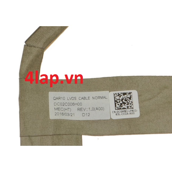Thay Cáp màn hình - Cable LCD laptop Dell Precision 6700 M6700 17.3&quot; HD+ FHD CGMX2 DC02C006H00
