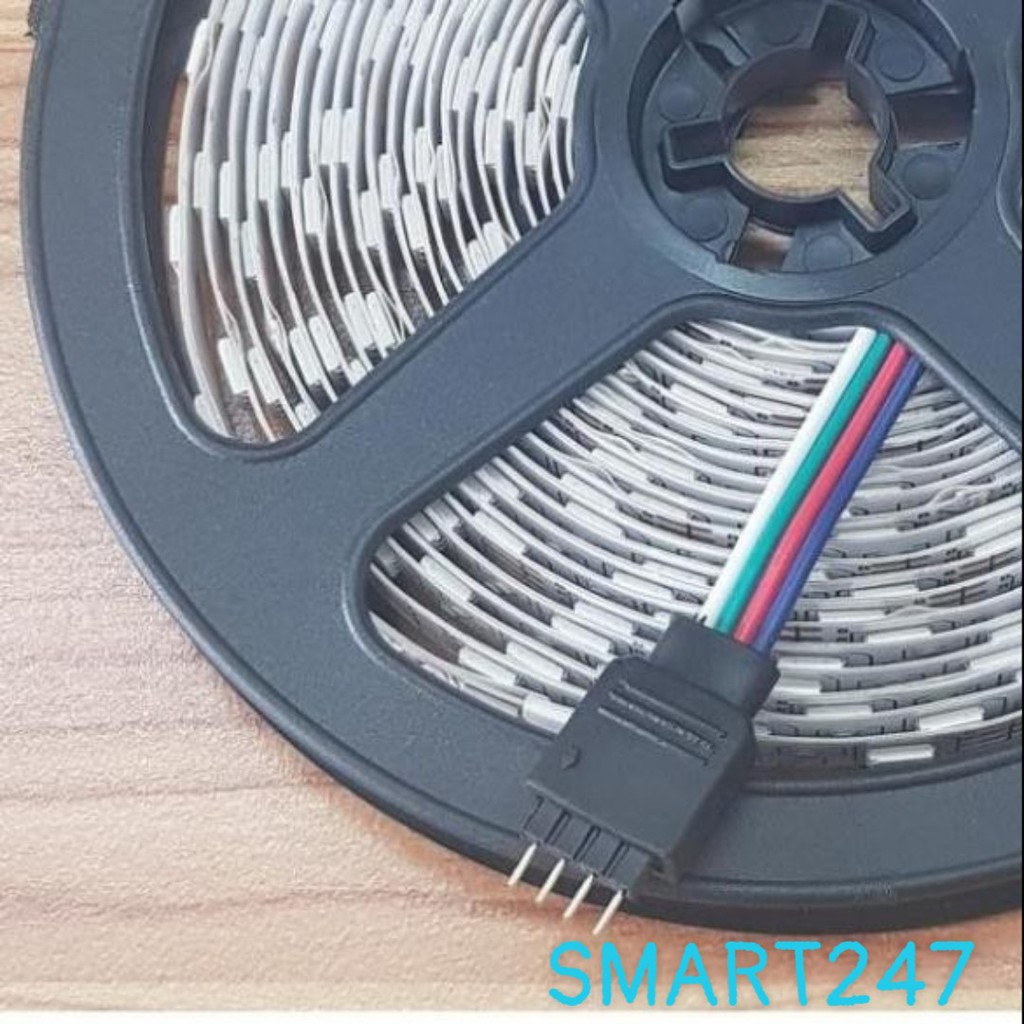 Cuộn led dây RGB 7 MÀU 5050 5M/300LED/Cuộn