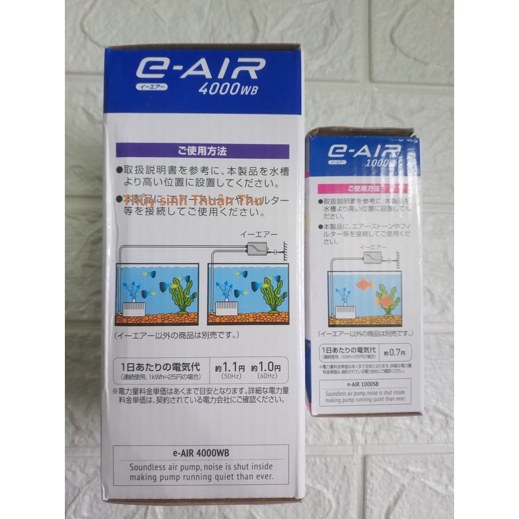 Máy sủi oxy gex Nhật Bản siêu êm 1000 2000 4000 6000