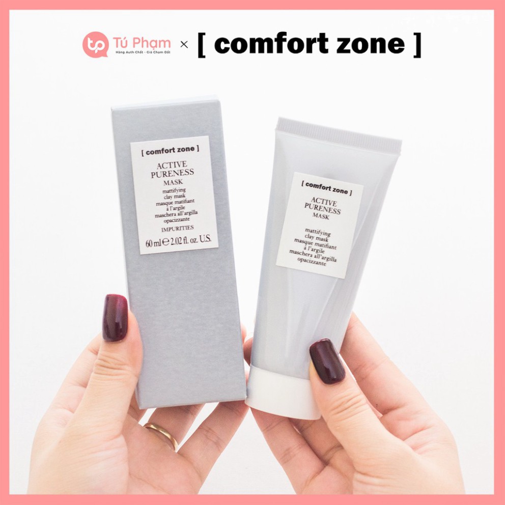 SALE MÙA HÈ Mặt Nạ Đất Sét Comfort Zone Active Pureness Mask 60ml SALE MÙA HÈ