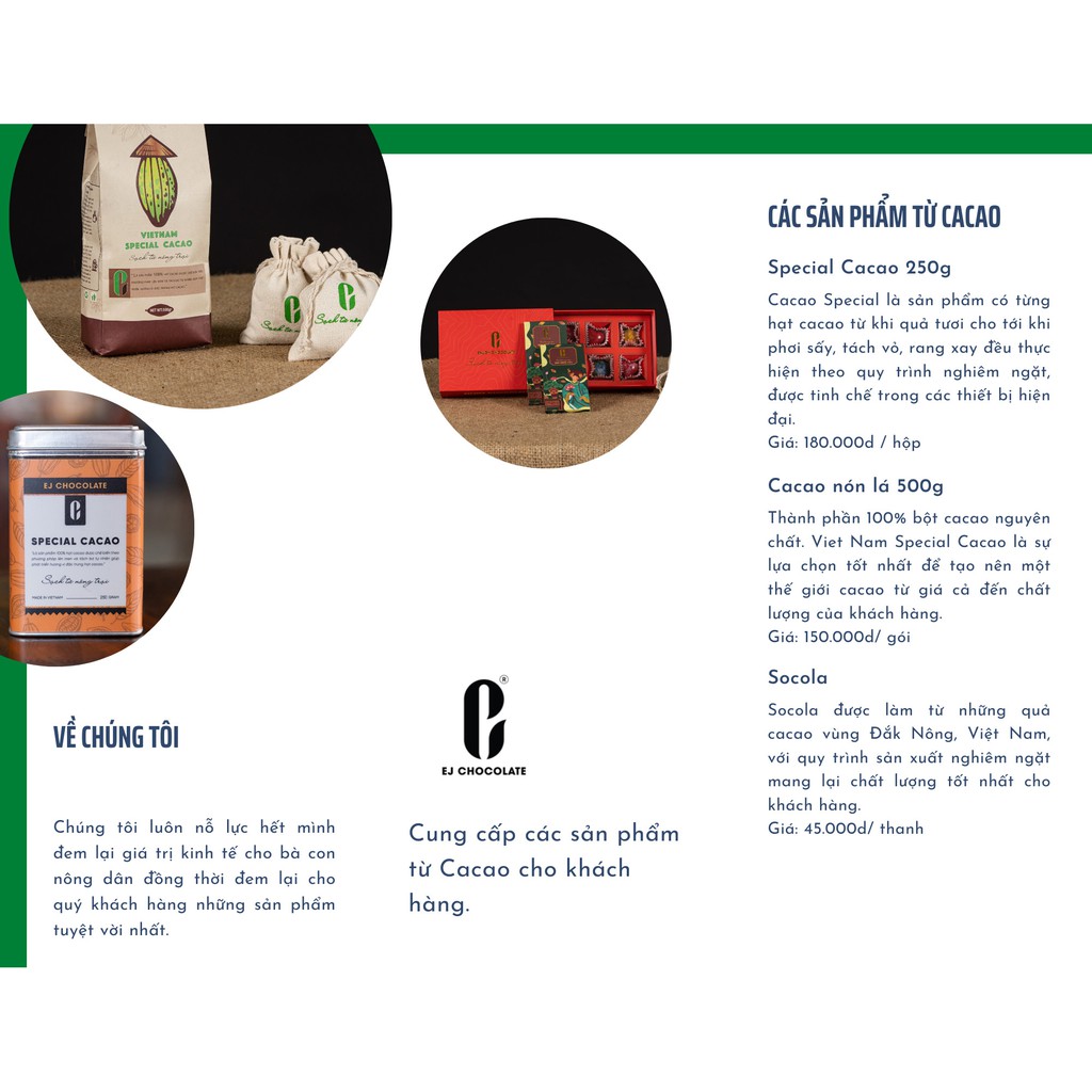 Bột cacao nguyên chất (nón lá) 500g | BigBuy360 - bigbuy360.vn