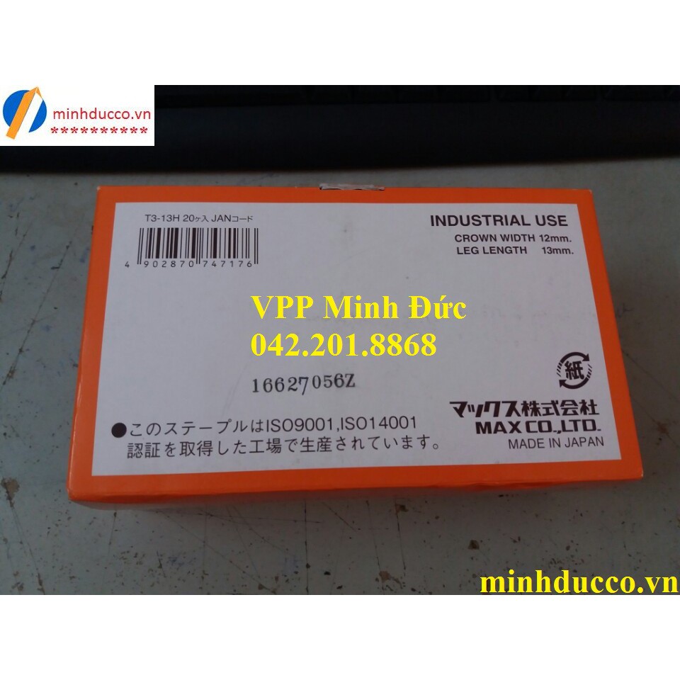 Ghim bấm gỗ Max T3-13H