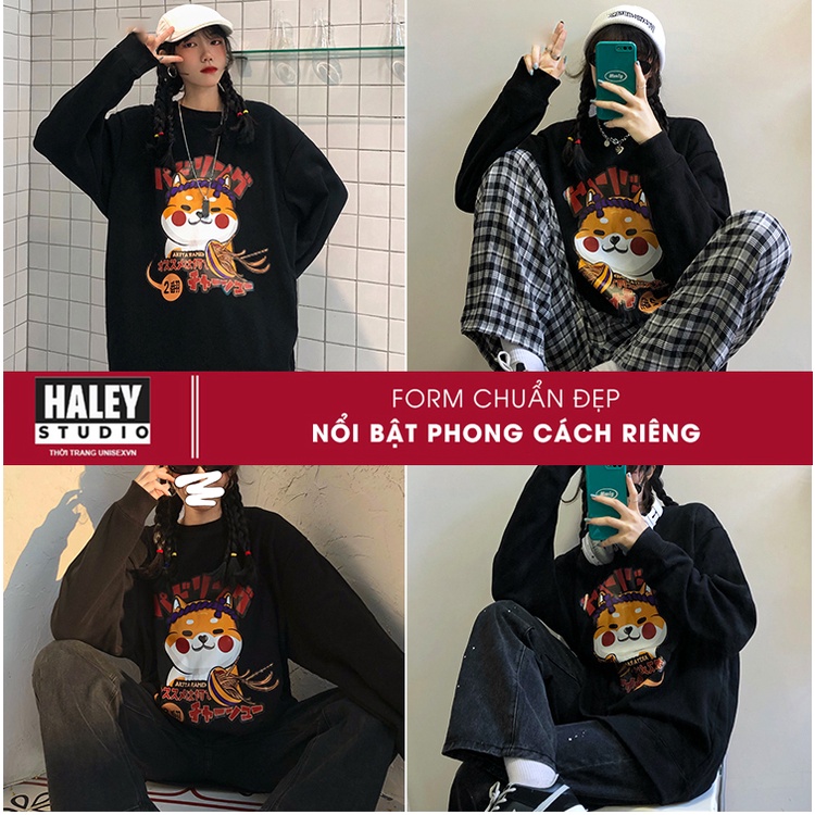 Áo Sweater Nam Nữ AKITA RAMEN Đẹp phong cách Hàn Quốc. Chất nỉ dày ấm HD343 Áo Hôdie sweater quà ngẫu nhiên