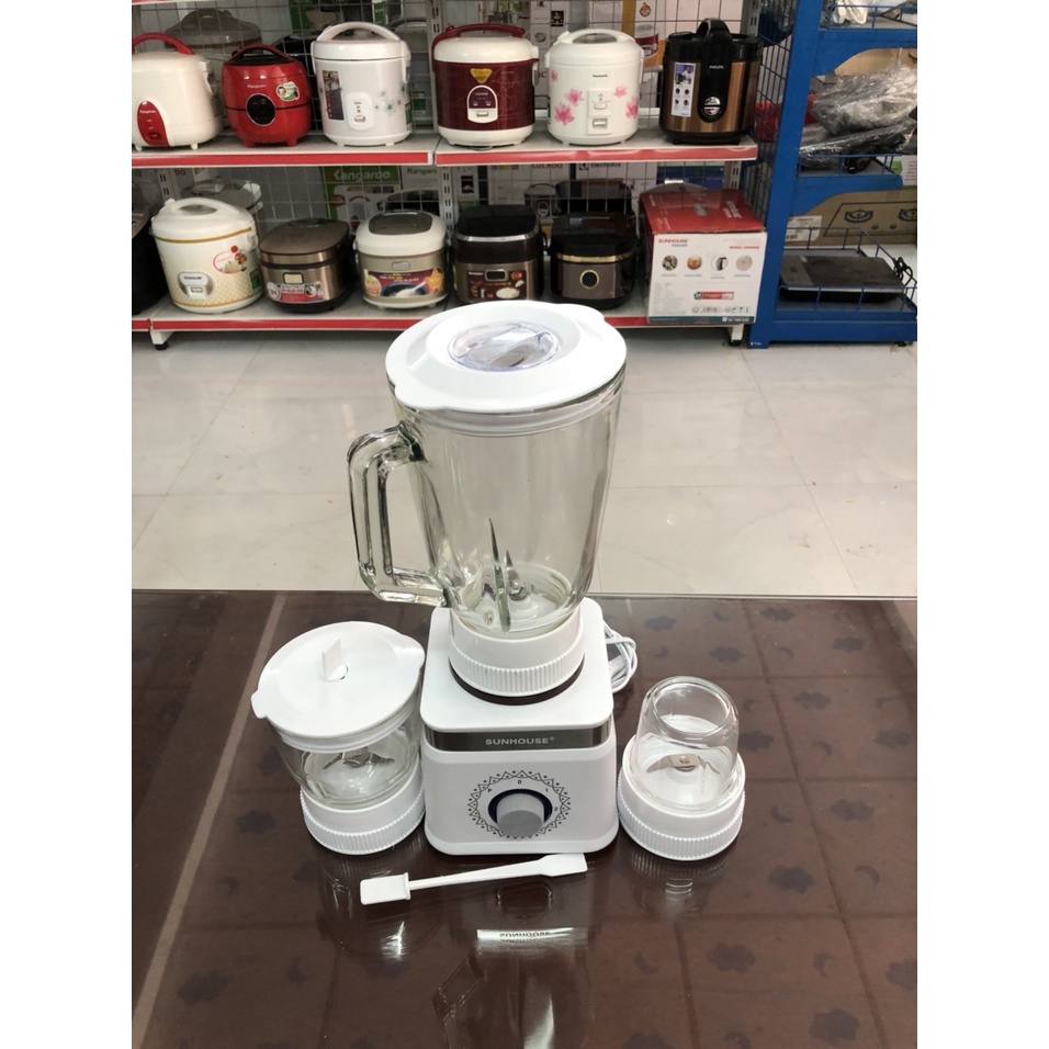 Máy xay sinh tố đa năng Sunhouse SHD5582W cối thủy tinh - Hàng trưng bày