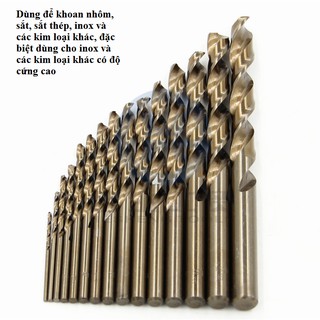 Mũi khoan coban M35 - Mũi khoan sắt, Inox xịn