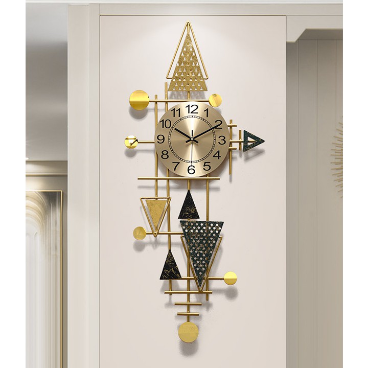 Đồng hồ treo tường phù điêu cao cấp đẹp độc lạ - Đồng hồ trang trí decor phòng ngủ, phòng khách và quà tặng tân gia