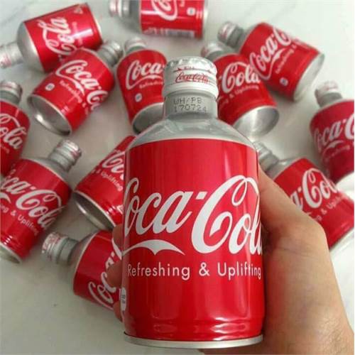 Coca Cola Nhật Nắp Vặn chai nhôm 300ml