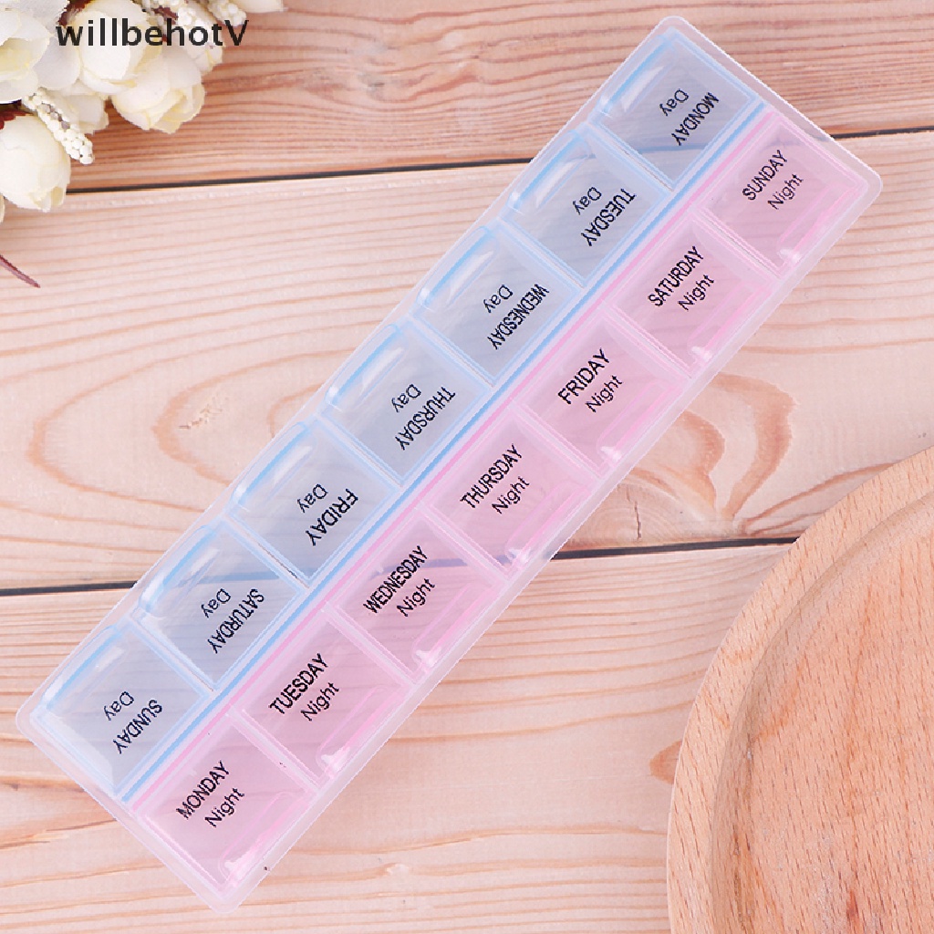 Hộp Đựng Thuốc 1-7 Ngày Tiện Dụng Ốp