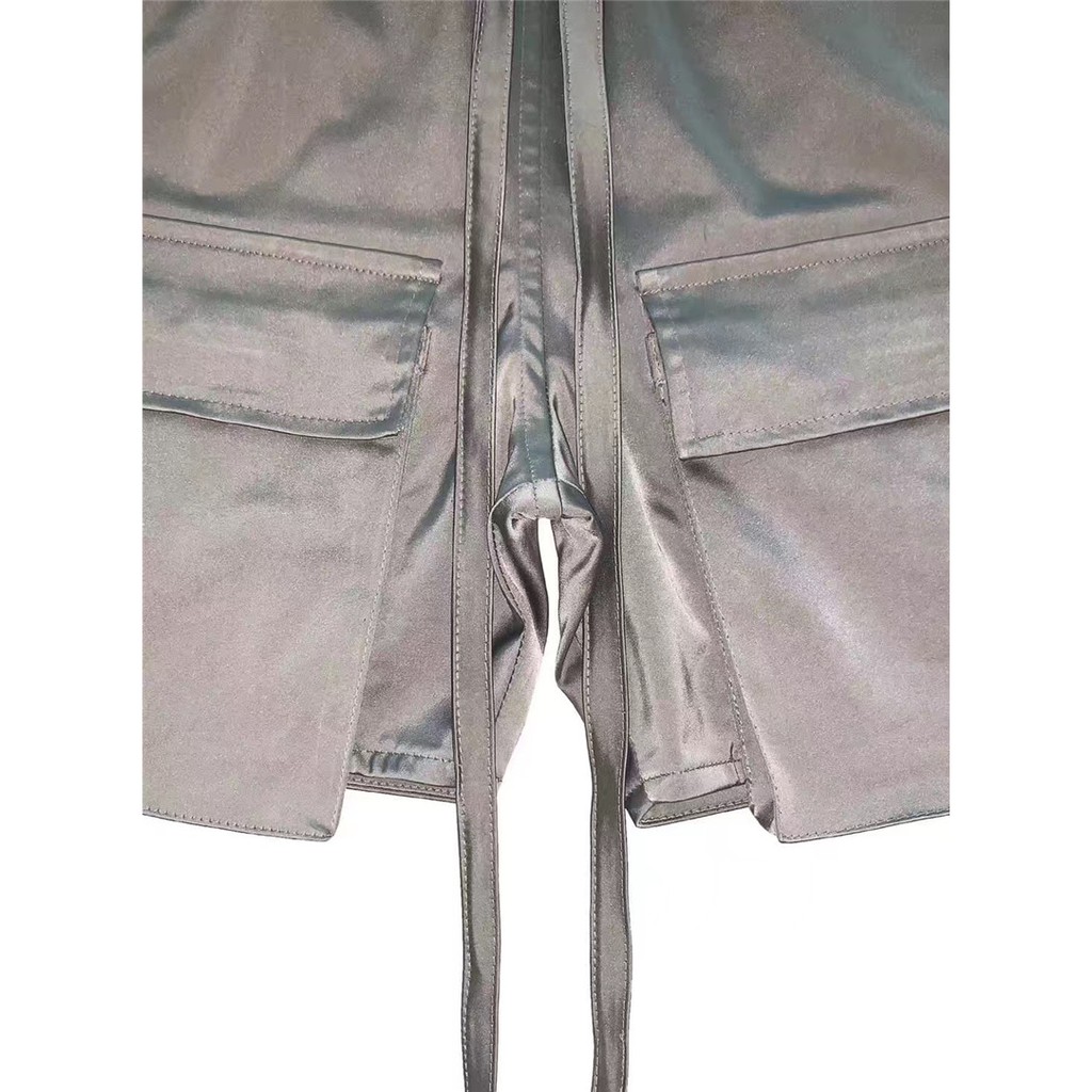 Quần short ARNODEFRANCE liquid nylon cargo shorts ss20