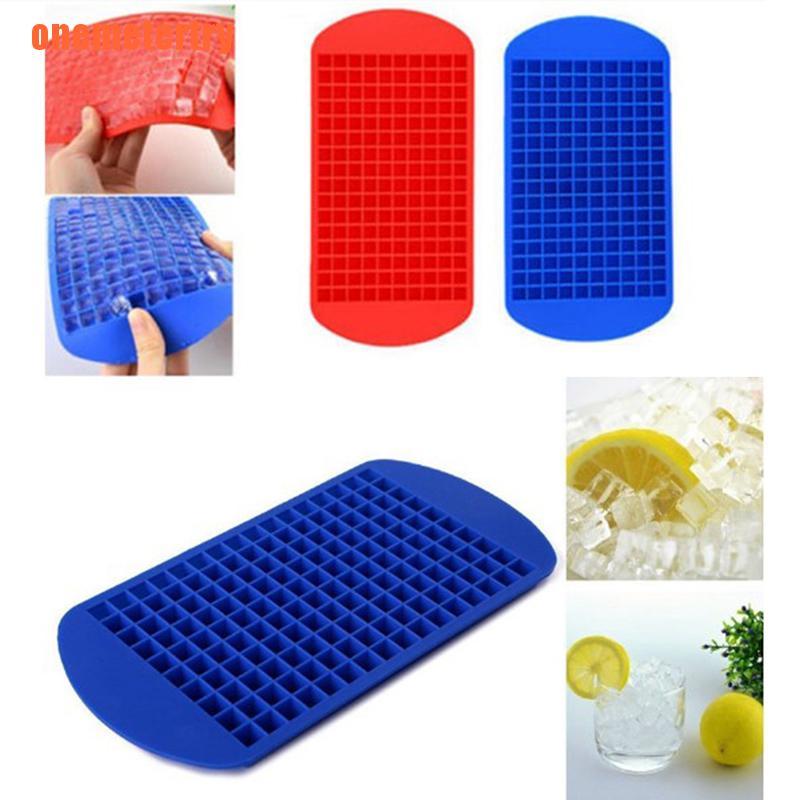 Khuôn silicon hình lập phương nhỏ 160 ô 1x1 làm đá viên tiện dụng